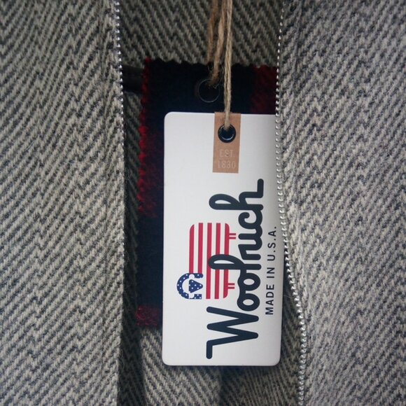 Woolrich Alaskan Shirt Jacket Shacket Jack Shirt Chore Coat - Picture 7 of 10